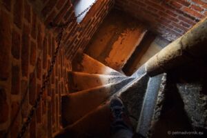 Schody v radniční věži